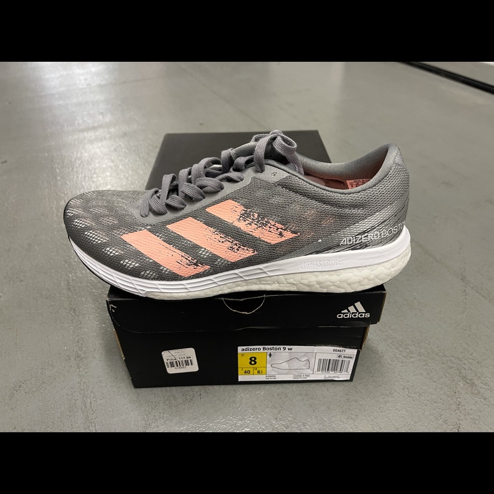 Brand new in the box Adidas women size 8 color gray